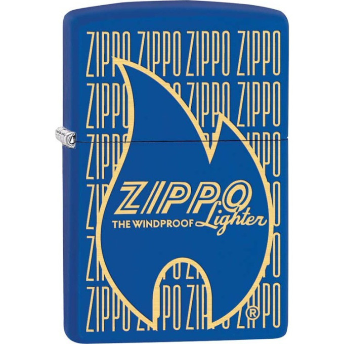 Зажигалка Zippo 229 Logo Variation, синяя (29220)