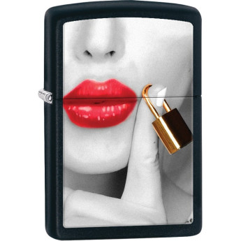 Зажигалка Zippo Classic 29089, чёрный матовый